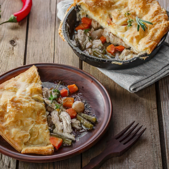Copycat Jamie Oliver's Mushroom and Chicken Pie Recipe