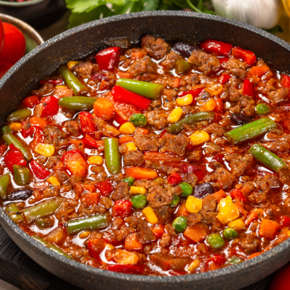 Jamie Oliver's Vegetarian Chilli Con Carne Recipe