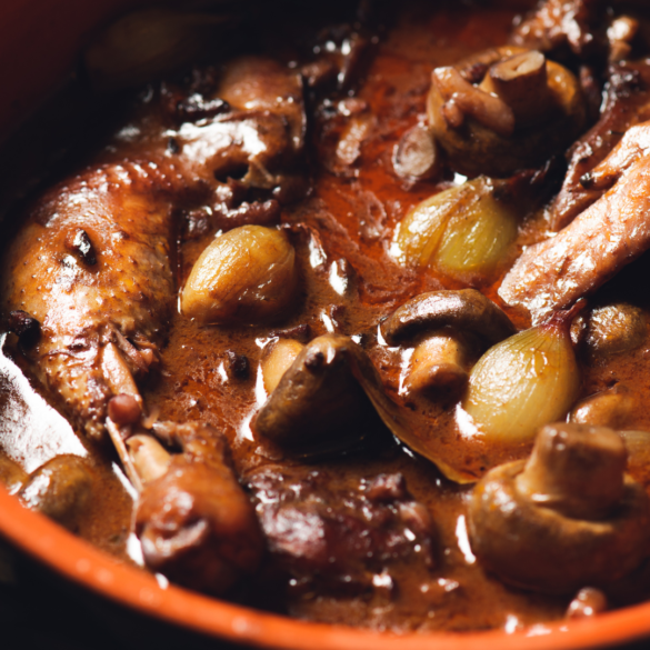 Copycat Jamie Oliver's Coq au Vin Recipe
