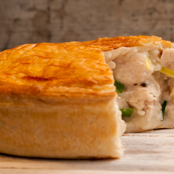 Copycat Jamie Oliver's Leek and Turkey Pie Recipe
