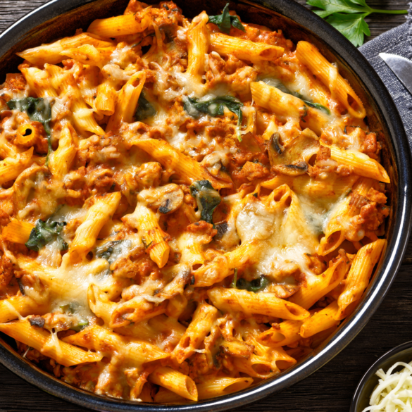 Copycat Jamie Oliver​'s Chicken Pasta Bake Recipe