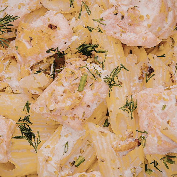 Copycat Jamie Oliver's Salmon Pasta Recipe